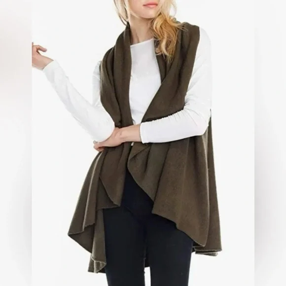 Anthropologie Moth Shawl Vest - Picture 6 of 7